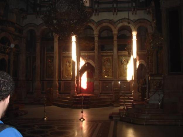 Пещерная церковь ''Успения Богородицы''. Иерусалим